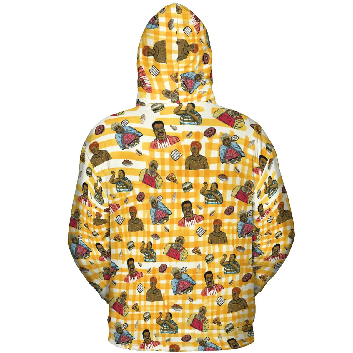 All-over Print Hoodie - NRETUMFE