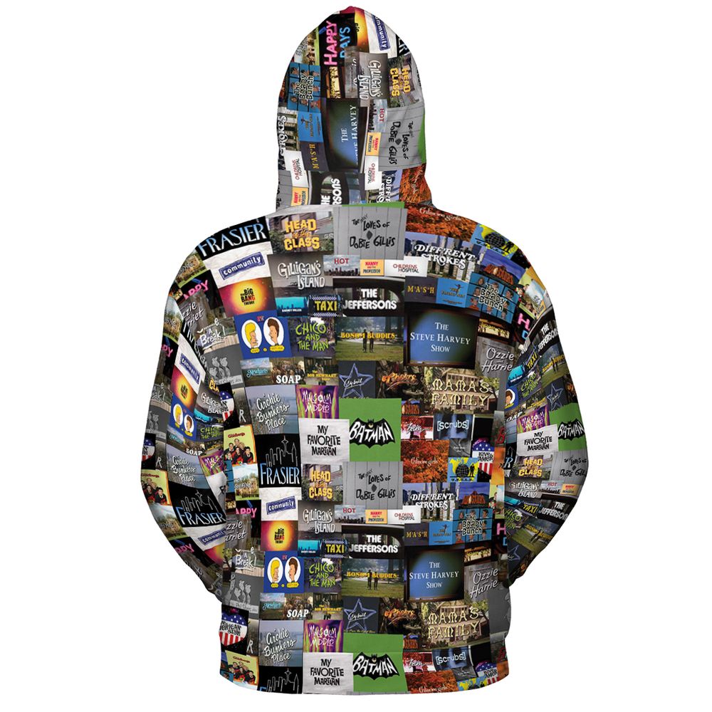 All-over Print Hoodie - H5E18FQA -  - 4