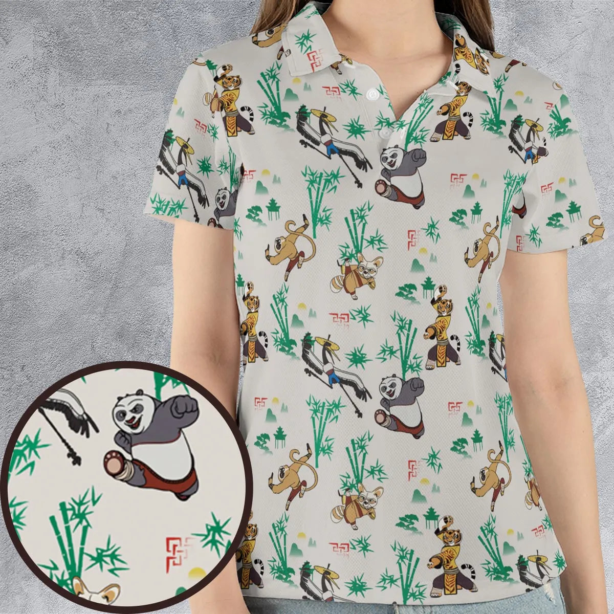 AOP Men/Women Polo Shirt - 8TR4C3WF