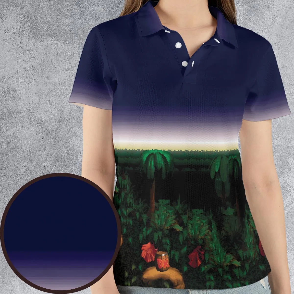 AOP Men/Women Polo Shirt - DDUAGC5K