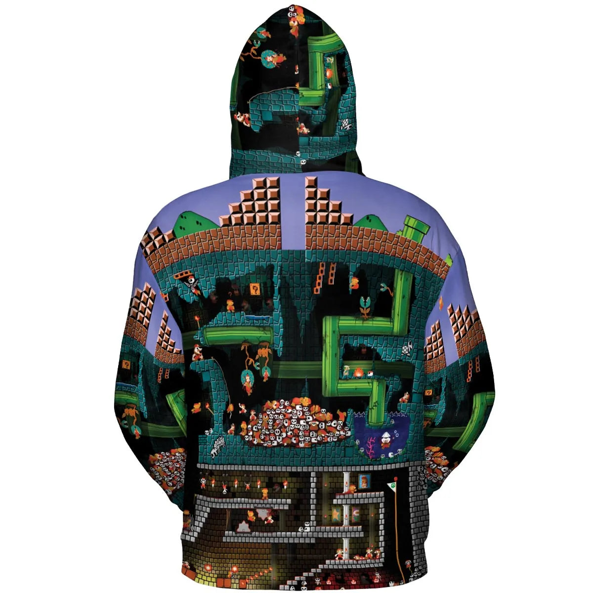 All-over Print Hoodie - XLSJ6Z4V