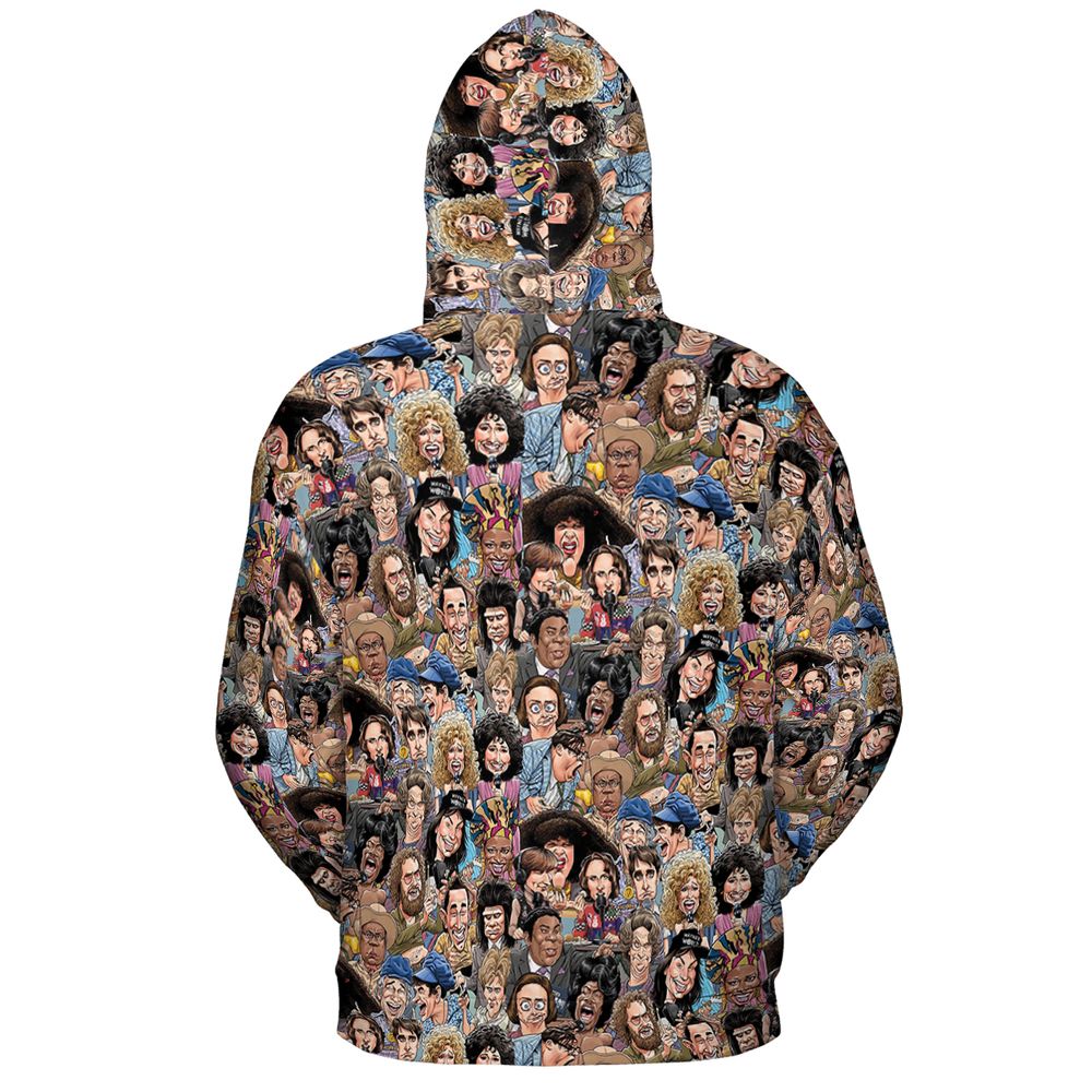 All-over Print Hoodie - K61DH1HW -  - 4
