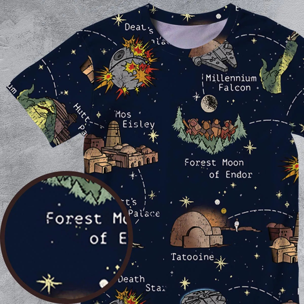 All-Over Print Unisex T-Shirt - 85WT69XK