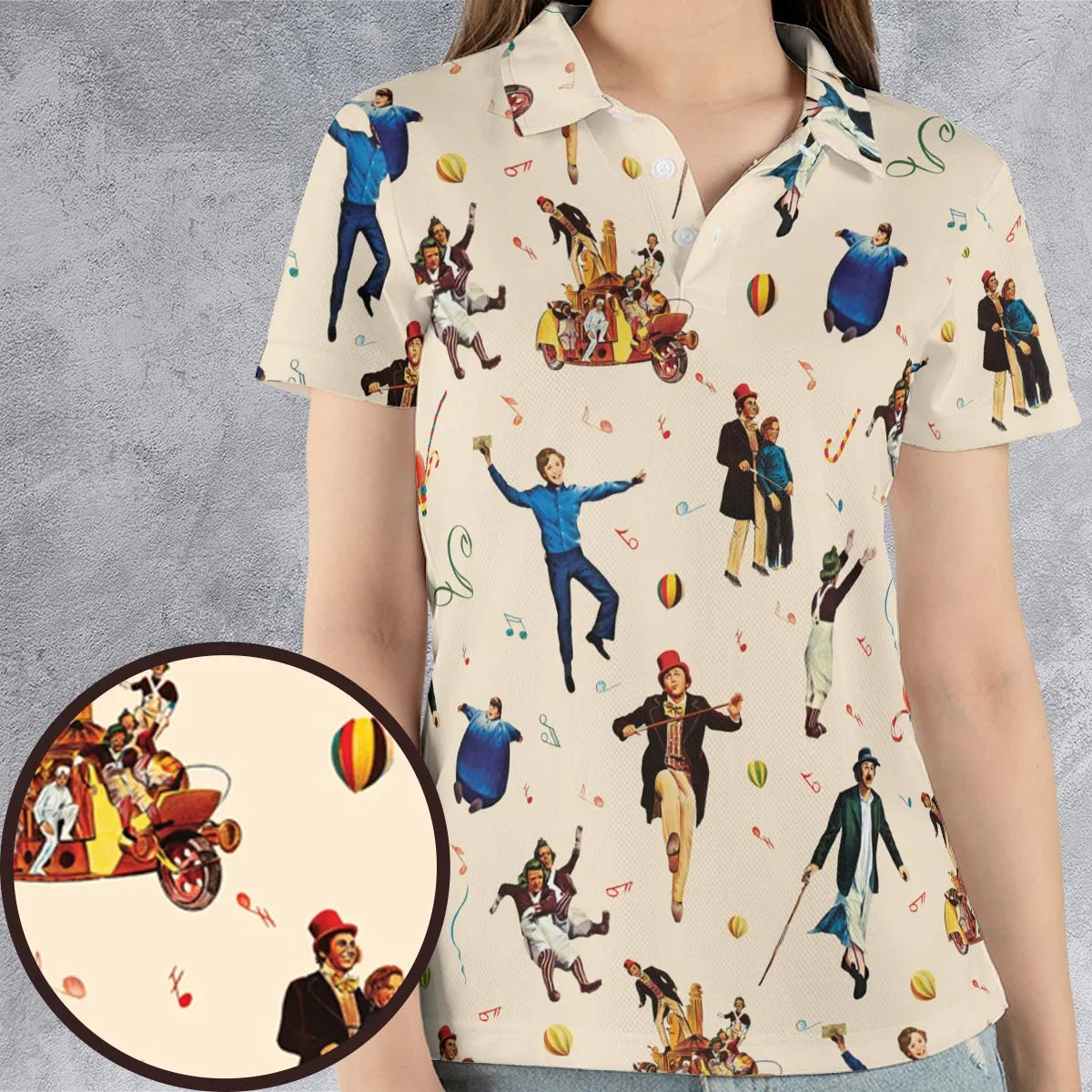 AOP Men/Women Polo Shirt - G95LY6MZ