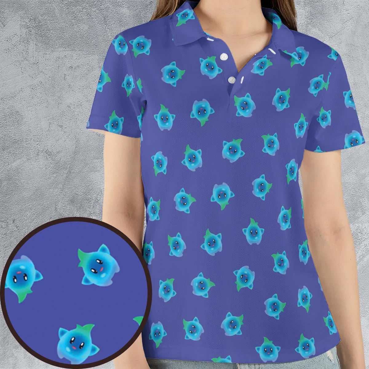 AOP Men/Women Polo Shirt - UBVGVR5P