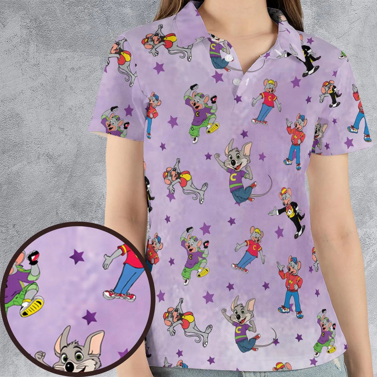 AOP Men/Women Polo Shirt - LHVJ24X6