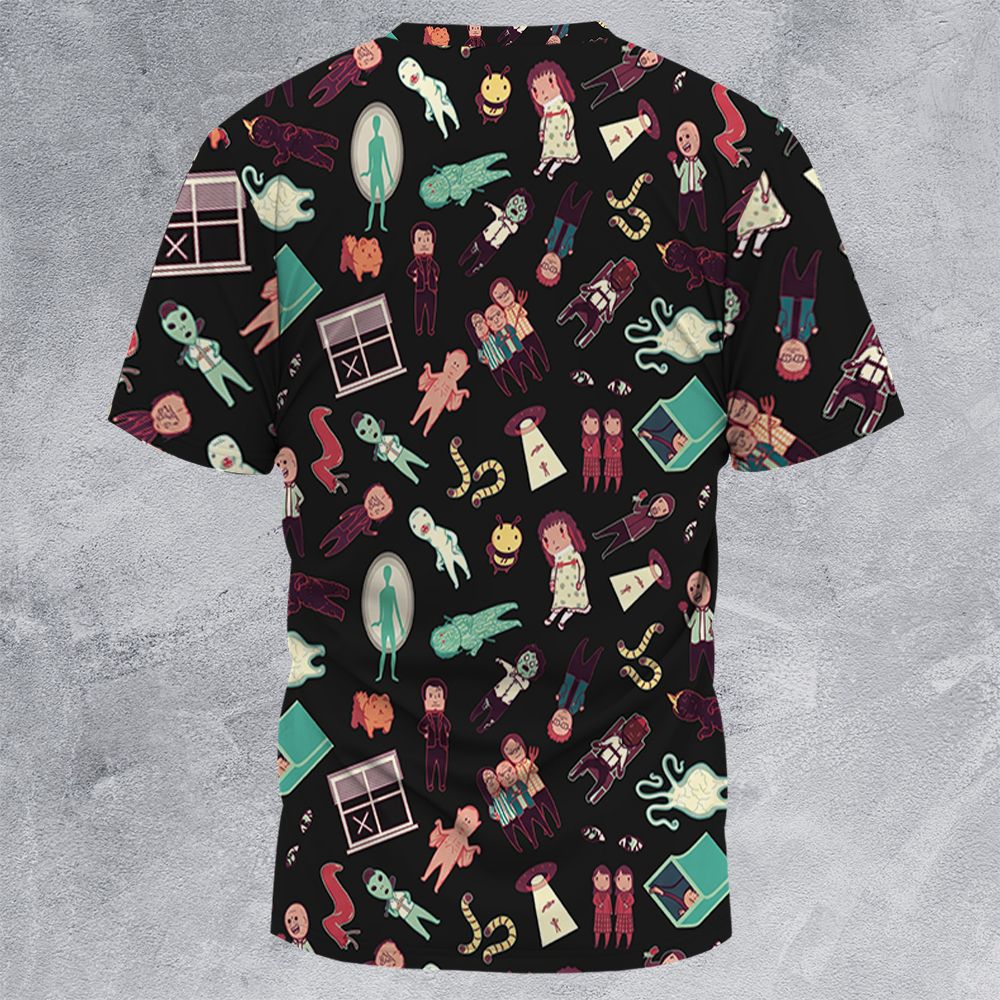 All-Over Print Unisex T-Shirt - TX1MP46X -  - 4