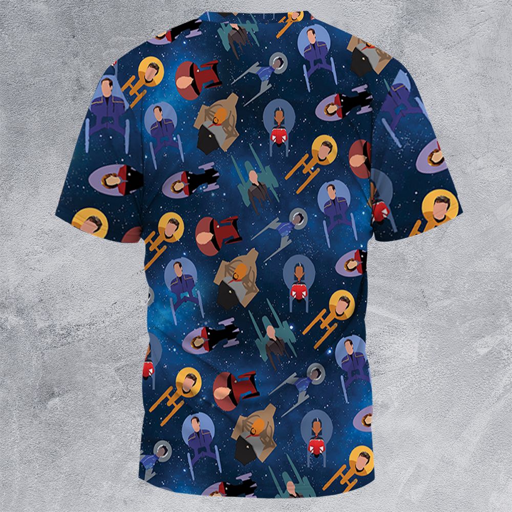All-Over Print Unisex T-Shirt - HY4UV324 -  - 4
