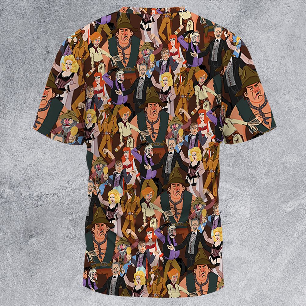 All-Over Print Unisex T-Shirt - BFL37U17 -  - 4