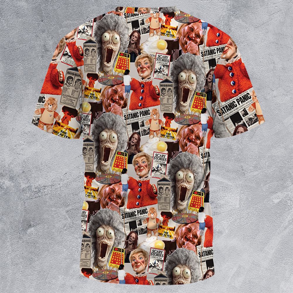 All-Over Print Unisex T-Shirt - MEWB4P7A -  - 4
