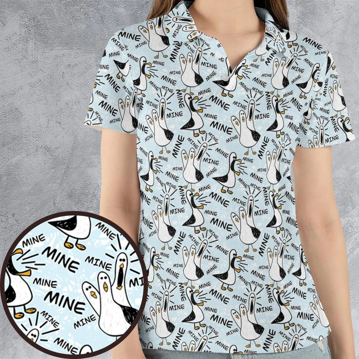 AOP Men/Women Polo Shirt - U3DVZ77D