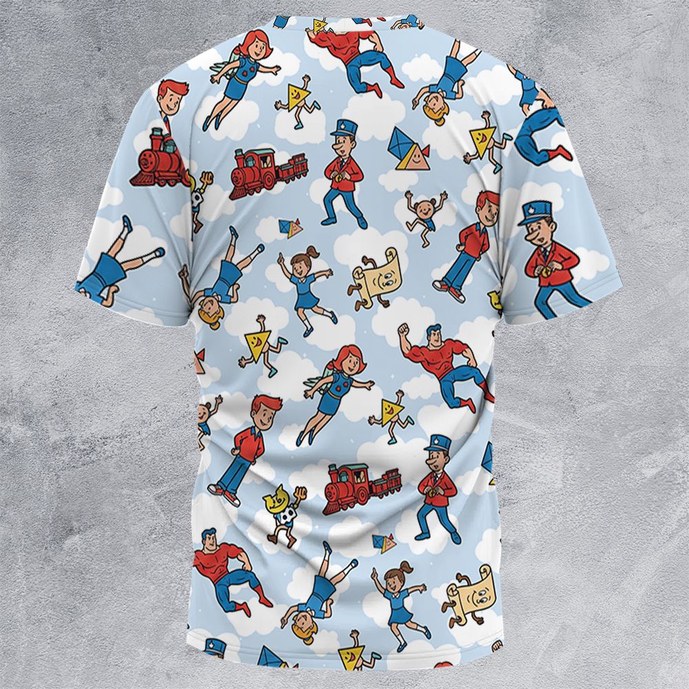 All-Over Print Unisex T-Shirt - 2H7QESWV -  - 4