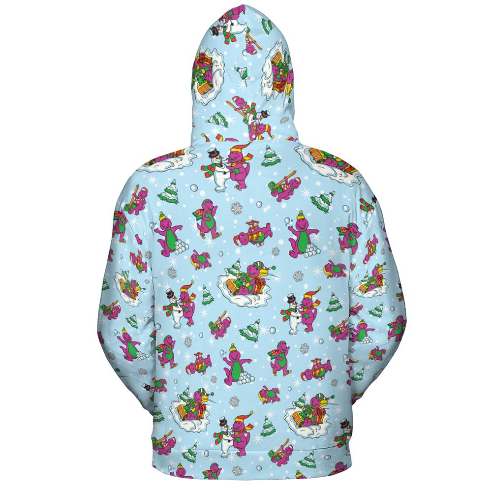 Barney and friend All-over Print Hoodie -  - 4