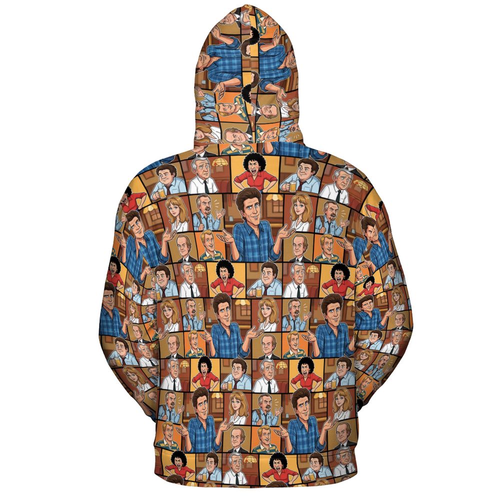 All-over Print Hoodie - C96L81D1 -  - 4