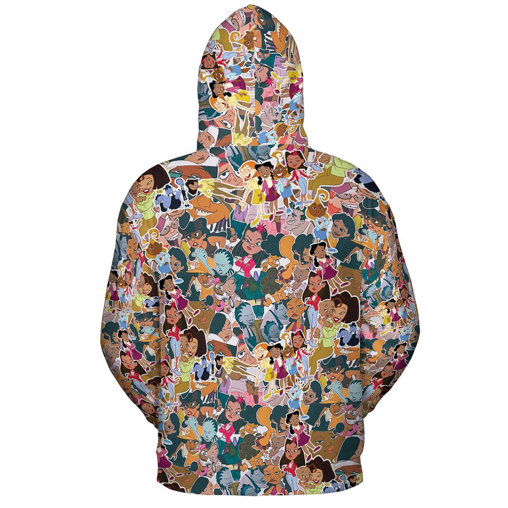 All-over Print Hoodie - T3GBD1KD -  - 4