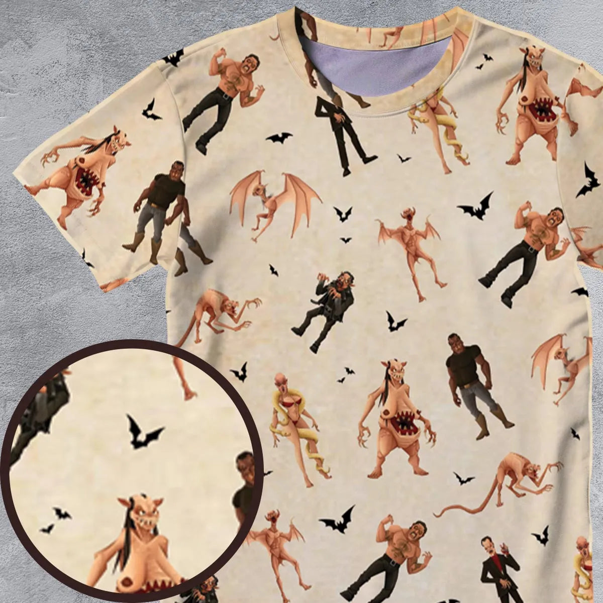 All-Over Print Unisex T-Shirt - EFUZ5G6E