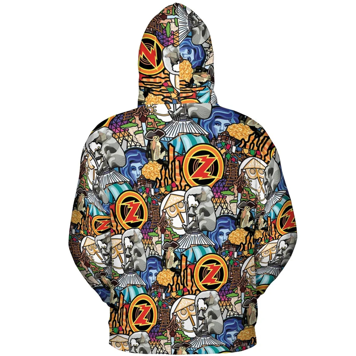 All-over Print Hoodie - 278B38CF