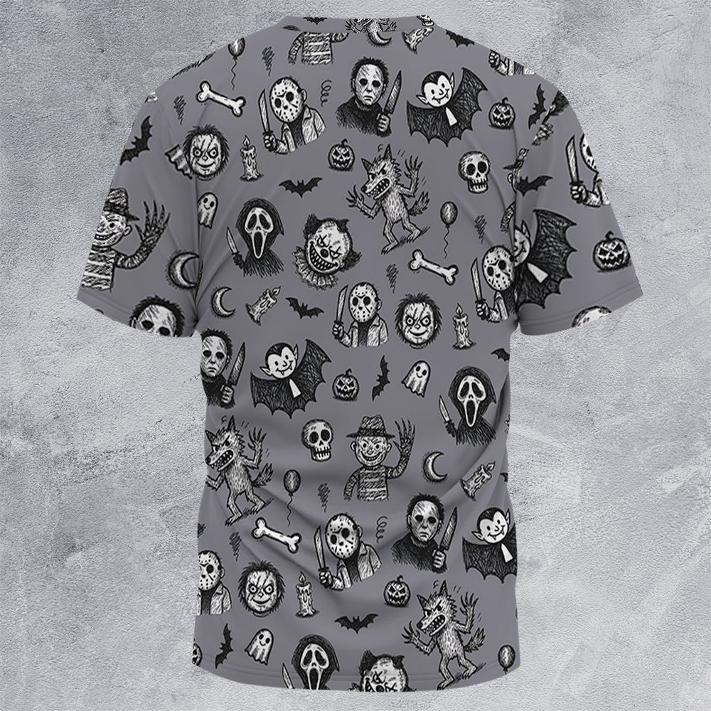 All-Over Print Unisex T-Shirt - XC6Y2CBK -  - 4