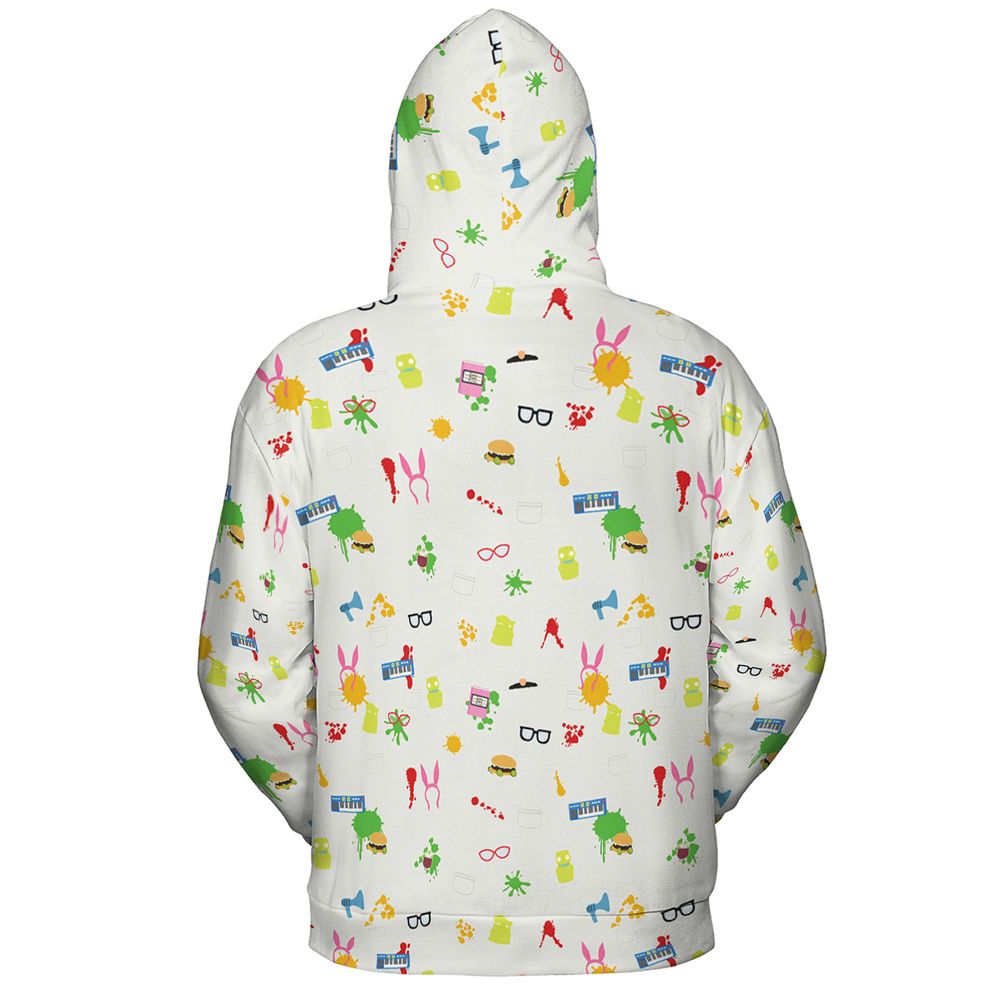 All-over Print Hoodie - MZ7FQC5V -  - 4