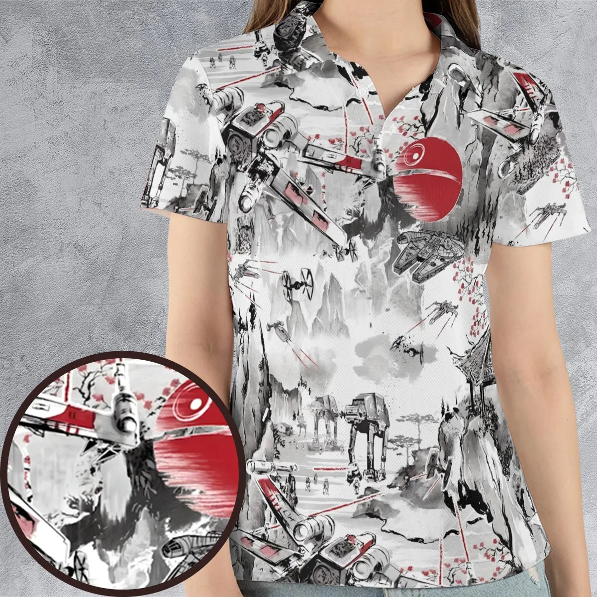 AOP Men/Women Polo Shirt - WBGGMK37