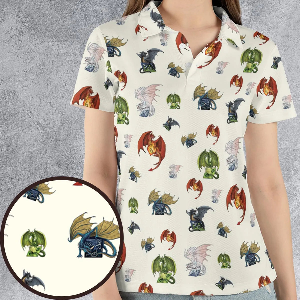 AOP Men/Women Polo Shirt - N7Y5GA7M