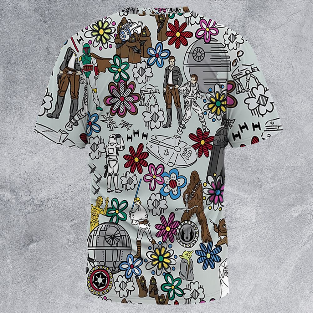 All-Over Print Unisex T-Shirt - PDH3UWP6 -  - 4