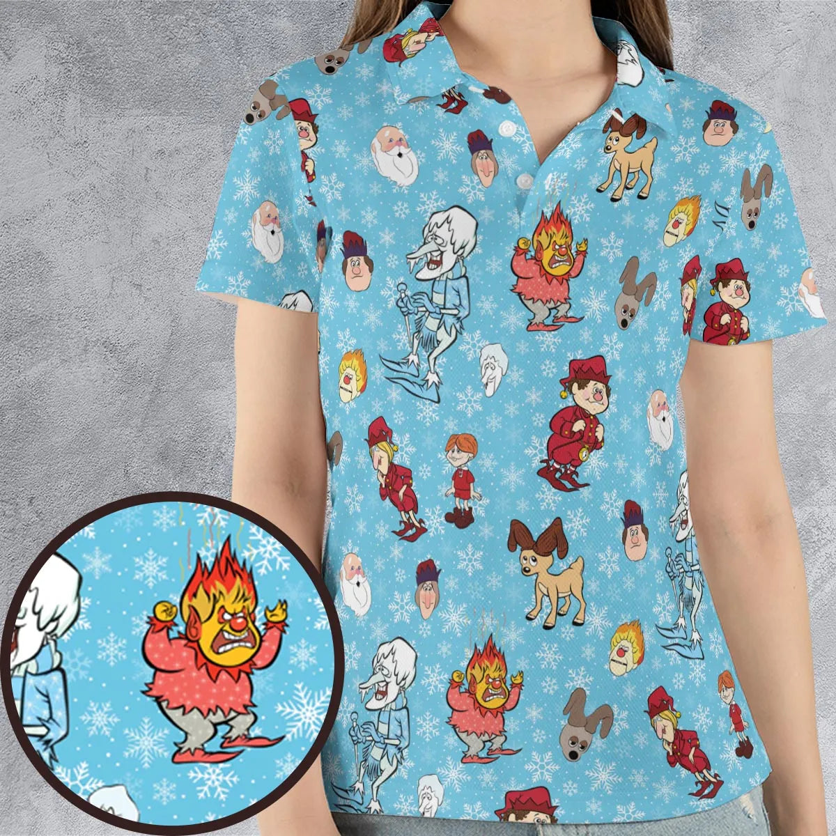 AOP Men/Women Polo Shirt - 45X9A3PF
