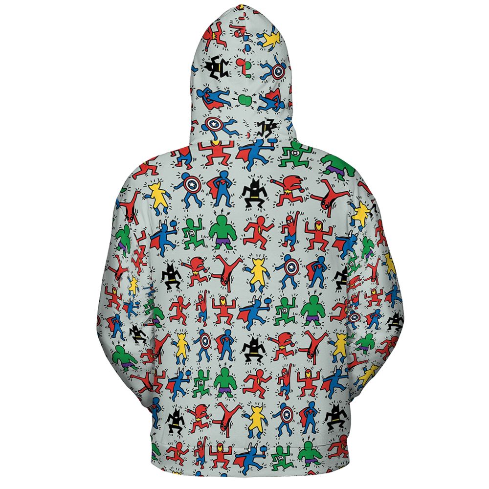All-over Print Hoodie - 934LH4GT -  - 4