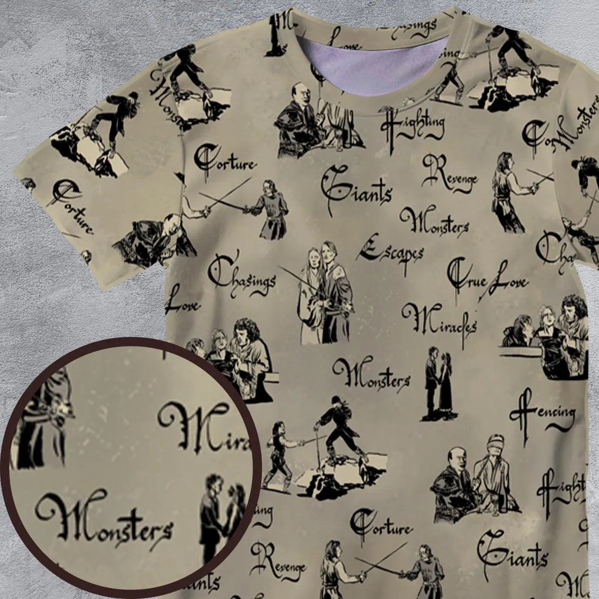 All-Over Print Unisex T-Shirt - 3ZXVNNJW