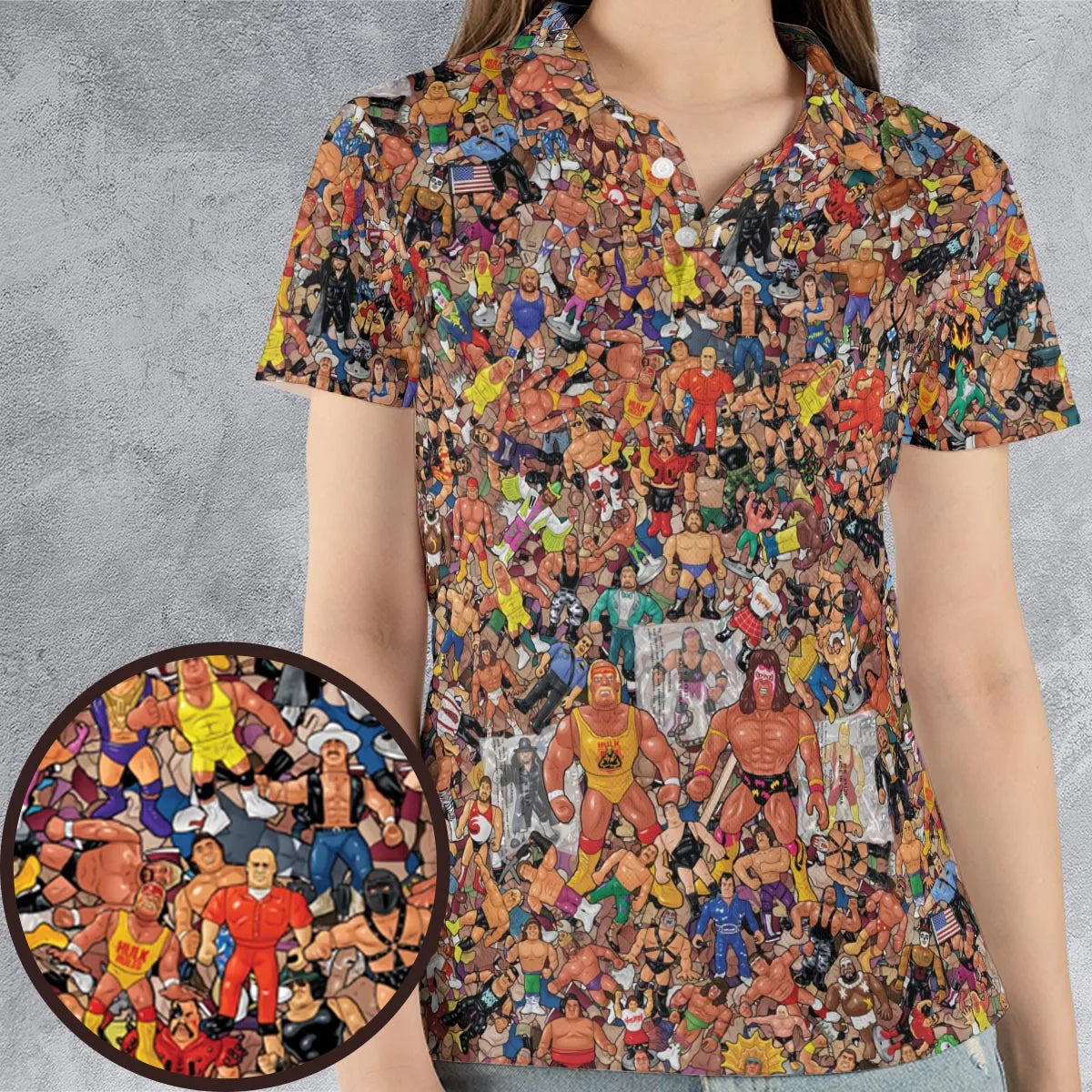 AOP Men/Women Polo Shirt - D5Z3JVJC