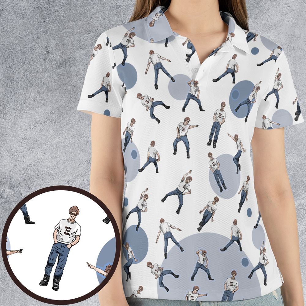 AOP Men/Women Polo Shirt - RFKBWSPJ -  - 4