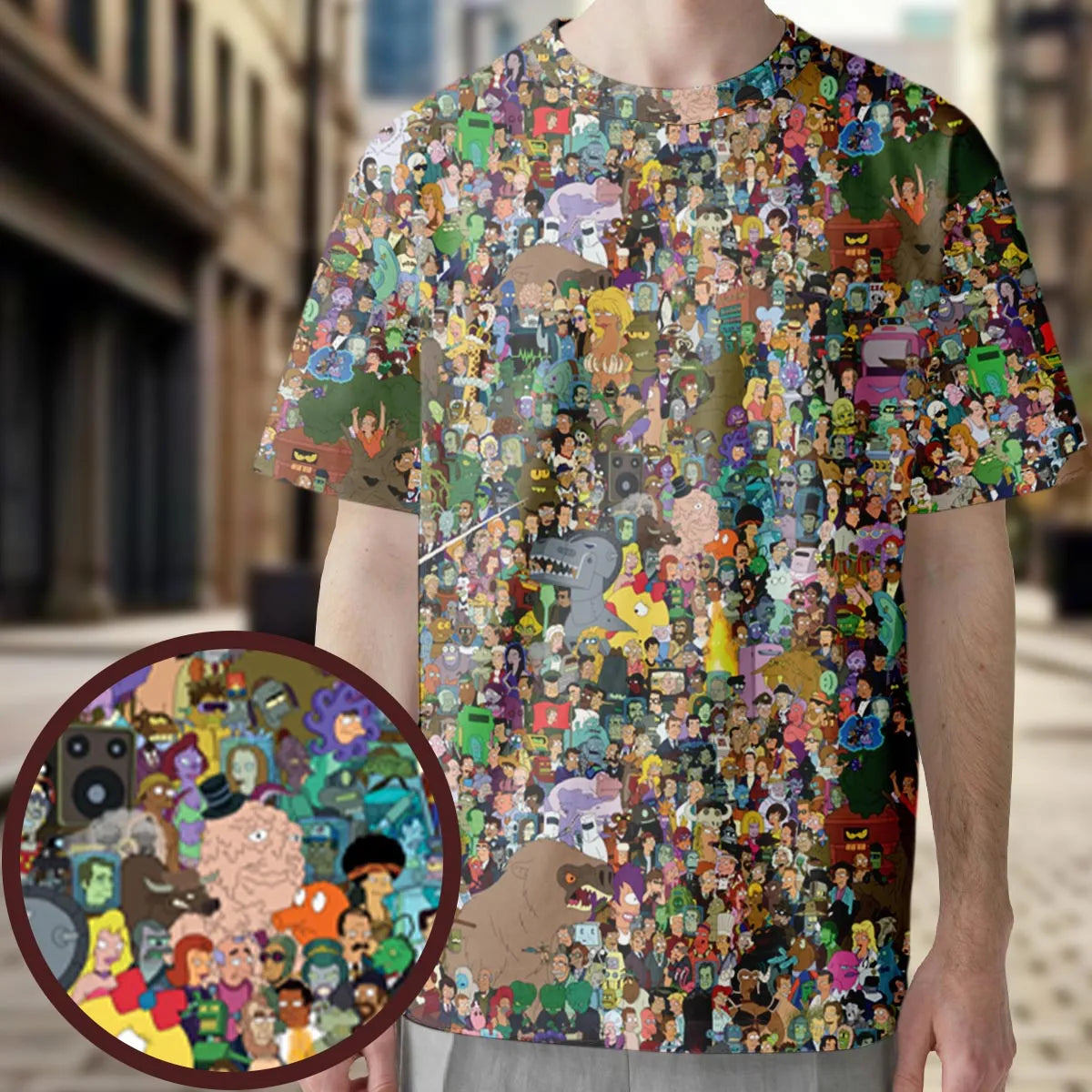 All-Over Print Unisex T-Shirt - PQK1SZX6