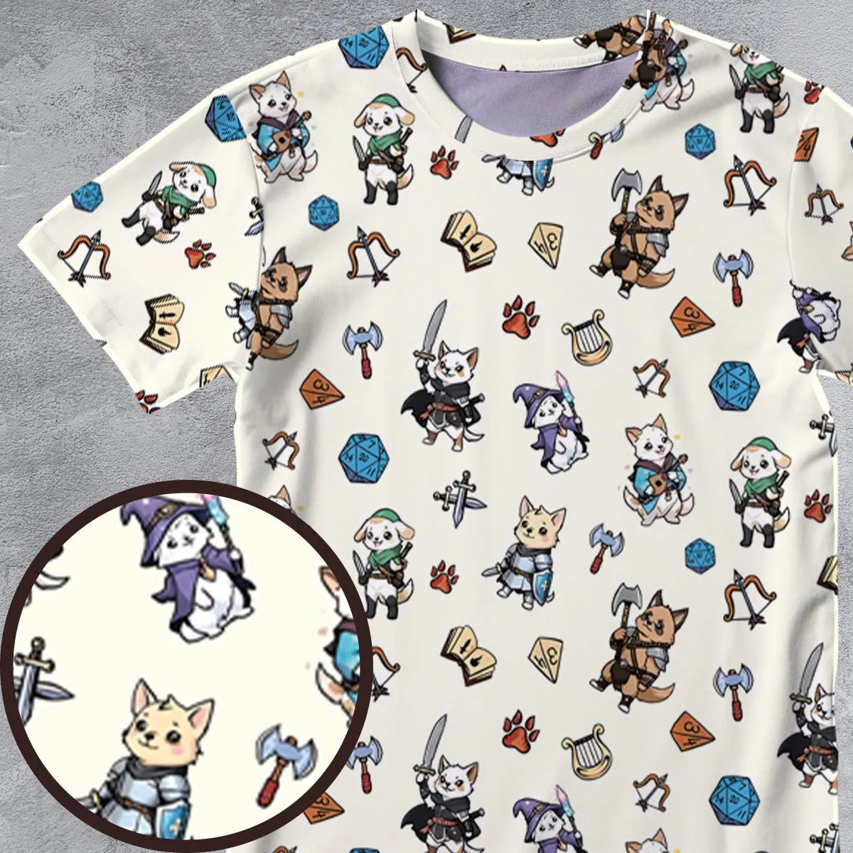 All-Over Print Unisex T-Shirt - 7VFE87AQ