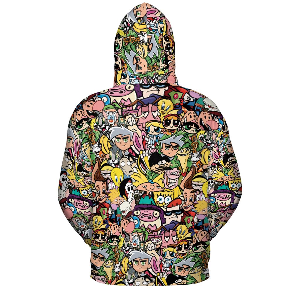 All-over Print Hoodie - V26LUS8T -  - 4