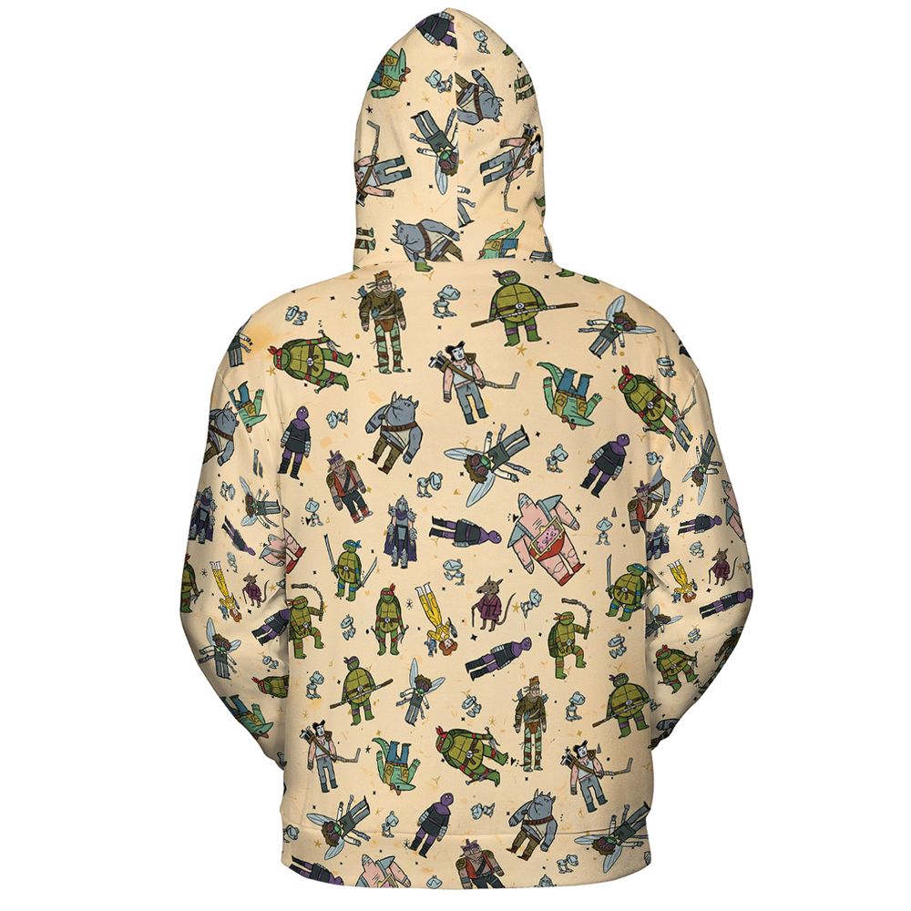 All-over Print Hoodie - HB8WKFUF -  - 4