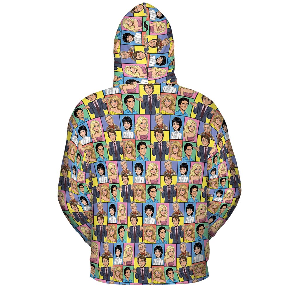 All-over Print Hoodie - SWT457DR -  - 4