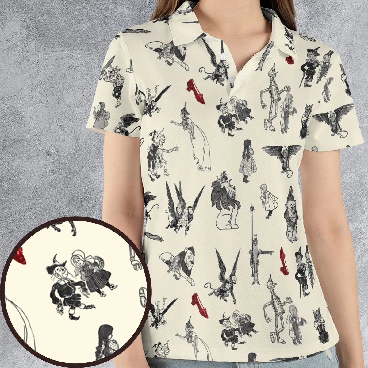 AOP Men/Women Polo Shirt - GQAS7ZBB