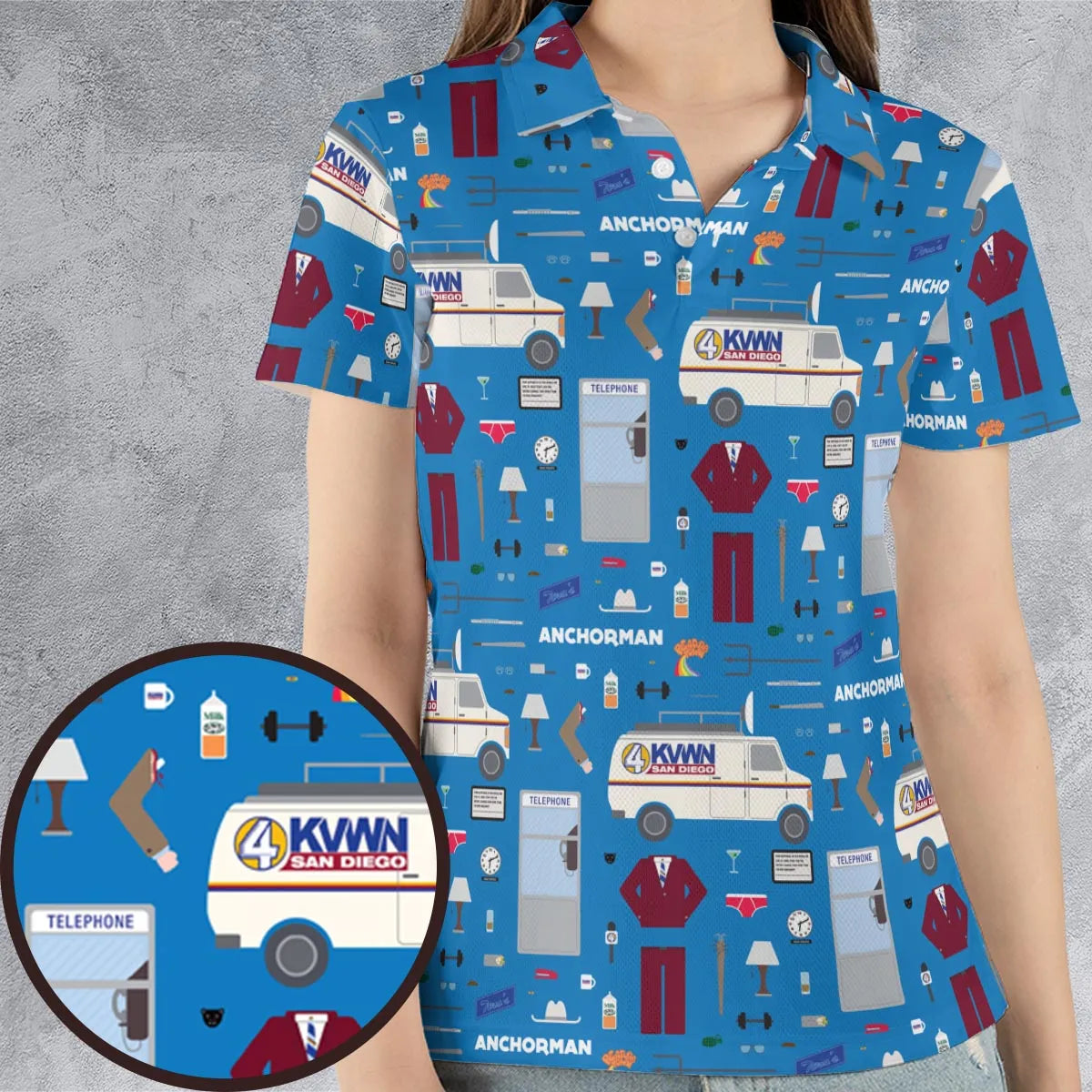 AOP Men/Women Polo Shirt - SDHJRGPU