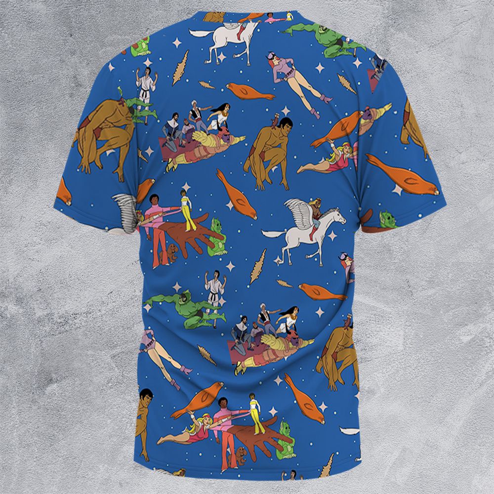 All-Over Print Unisex T-Shirt - 2QPJFEZK -  - 4