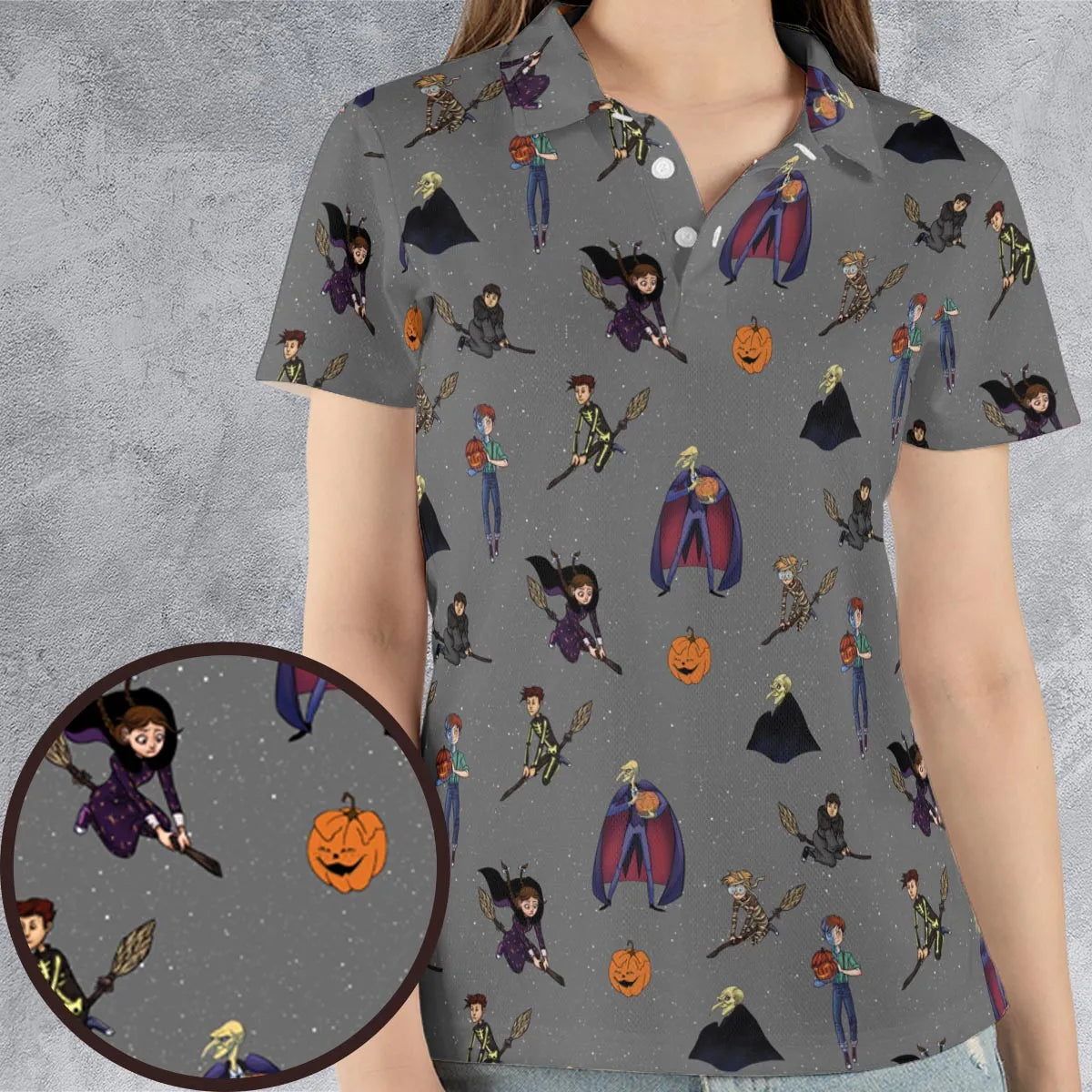 AOP Men/Women Polo Shirt - 3AGJMNAP