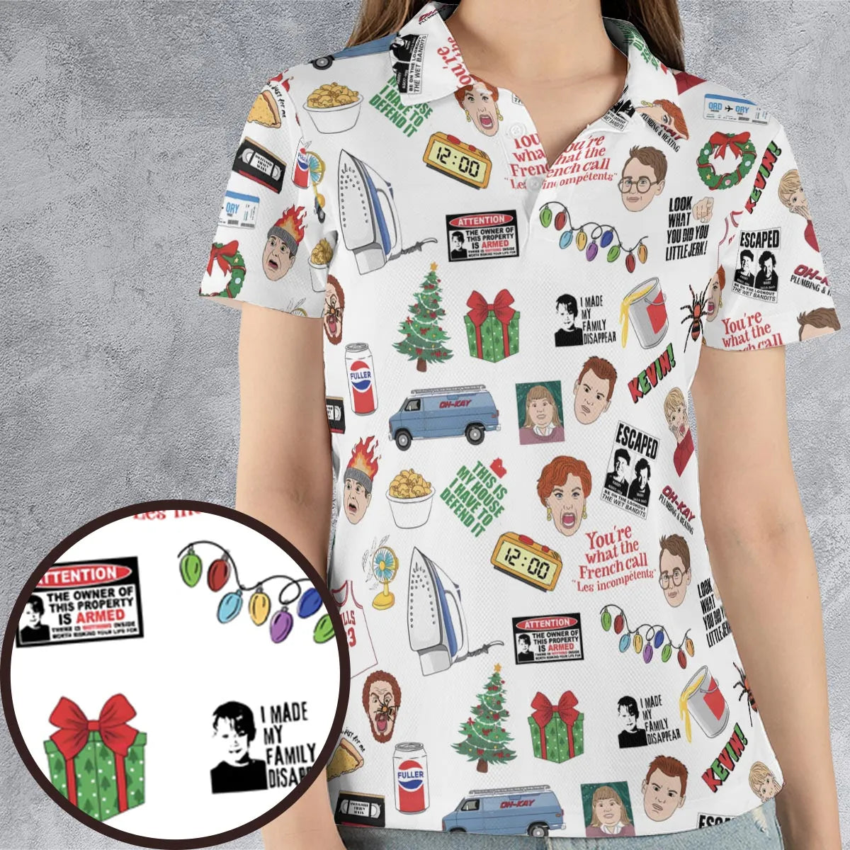 AOP Men/Women Polo Shirt - WHXMPNQ1