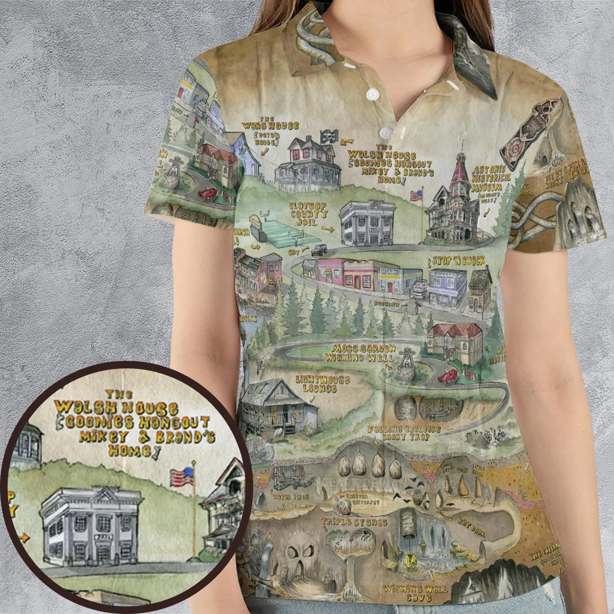 AOP Men/Women Polo Shirt - EFLYYEWY