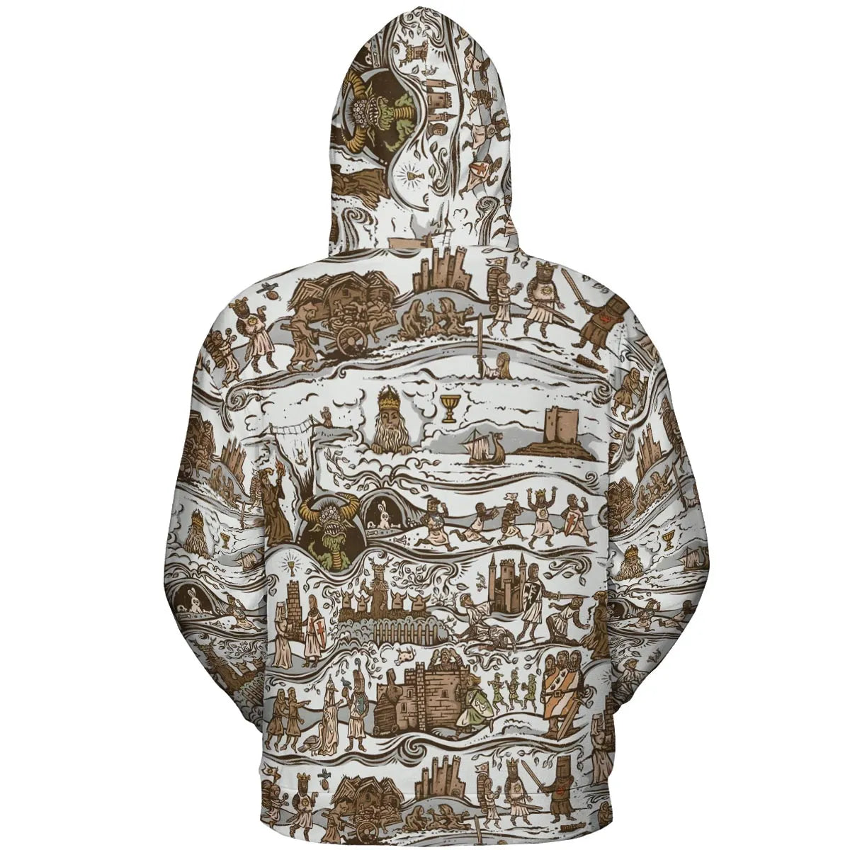 All-over Print Hoodie - 82XYSK9D