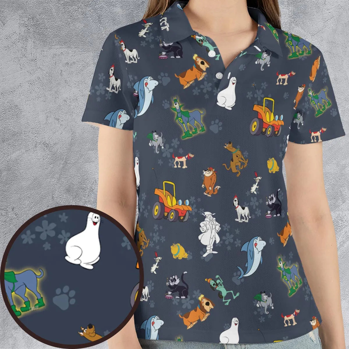 AOP Men/Women Polo Shirt - GWFTC874