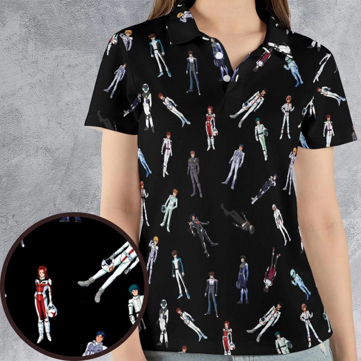 AOP Men/Women Polo Shirt - LFD5TMAY