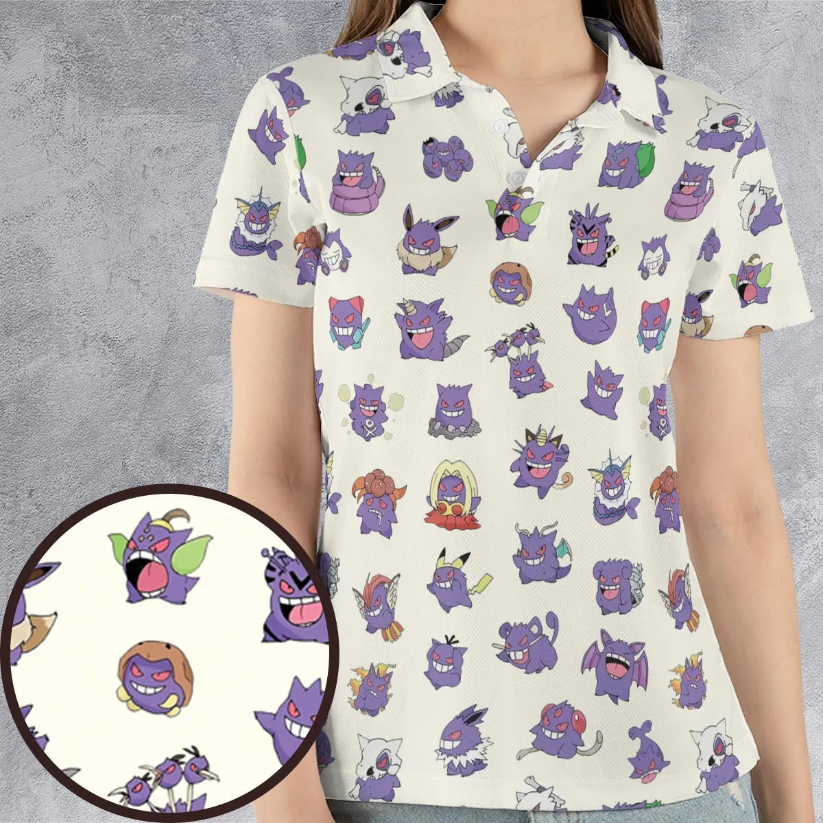 AOP Men/Women Polo Shirt - MDAYMWB3