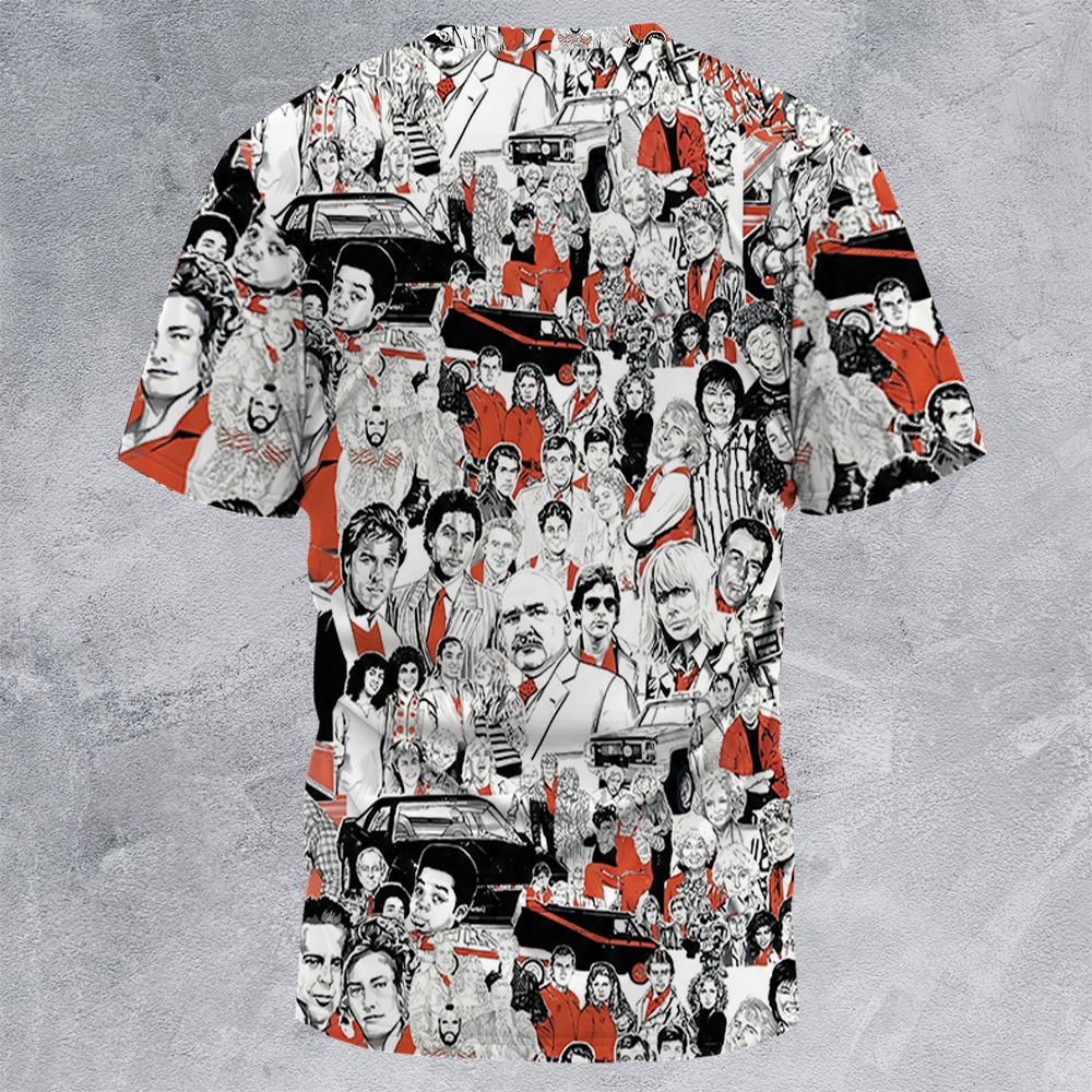 All-Over Print Unisex T-Shirt - 74L3C4NJ -  - 4