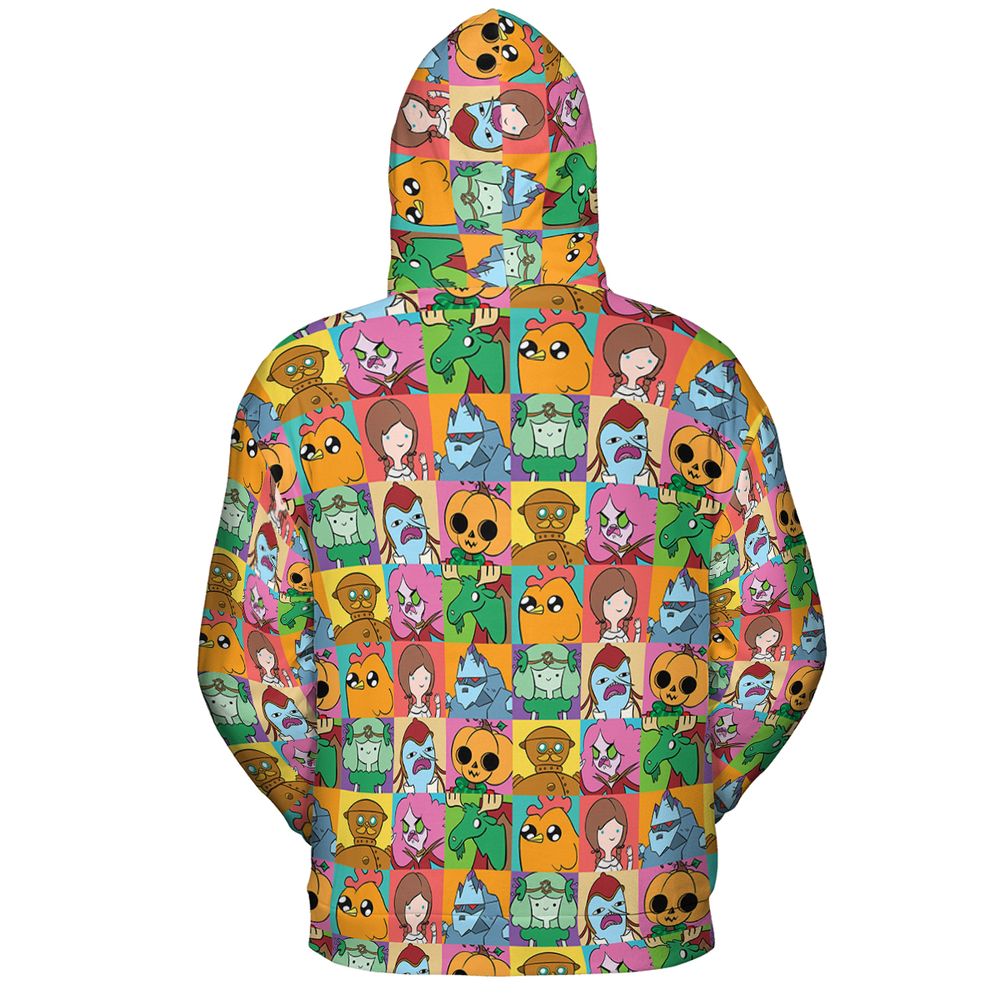 All-over Print Hoodie - 1V8QHU54 -  - 4