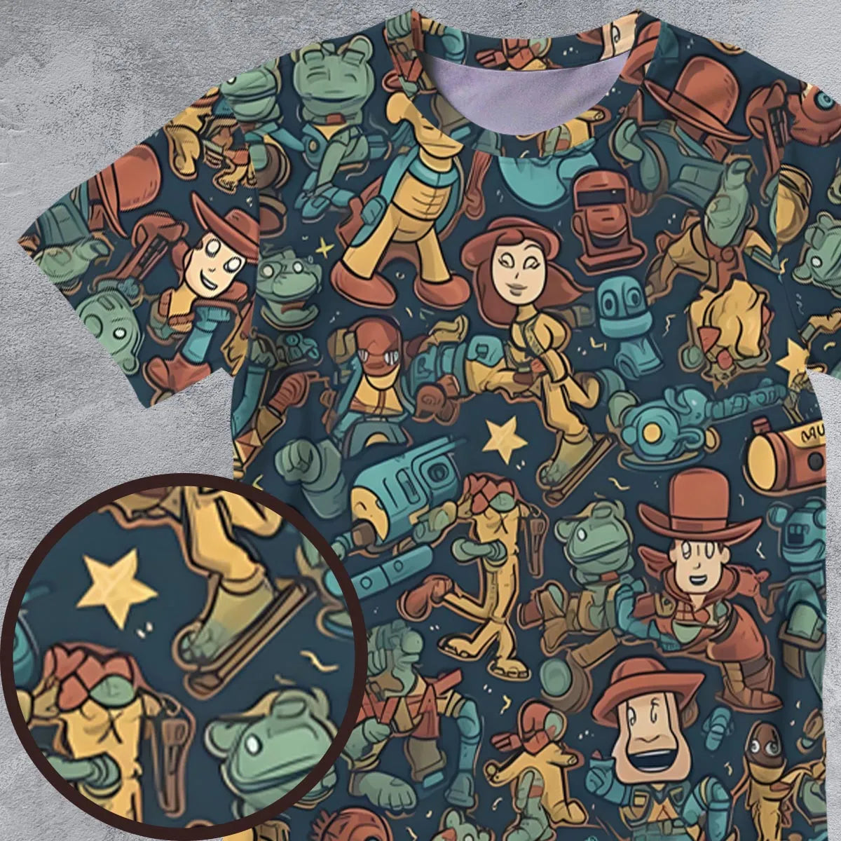 All-Over Print Unisex T-Shirt - QVV5WVZB