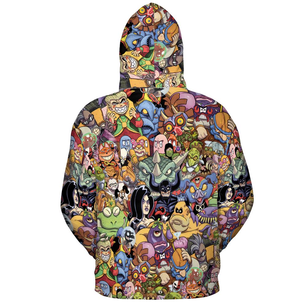 All-over Print Hoodie - XUYYUDDF -  - 4
